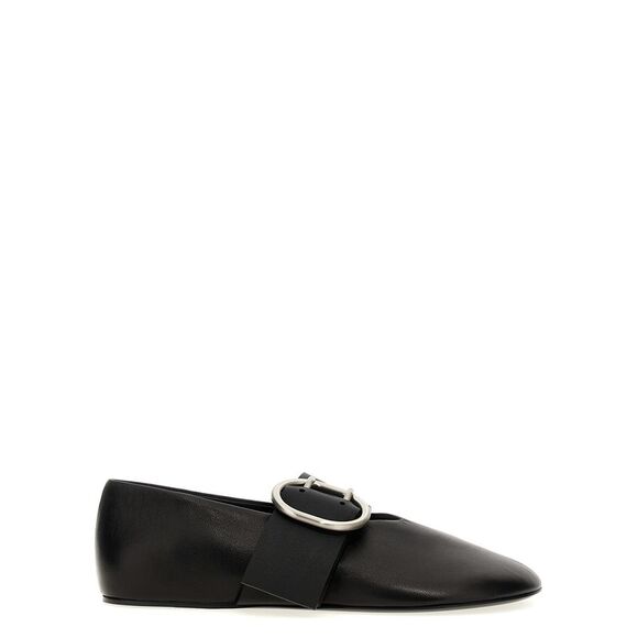 Jil Sander Women\'s Buckle Ballet Flats